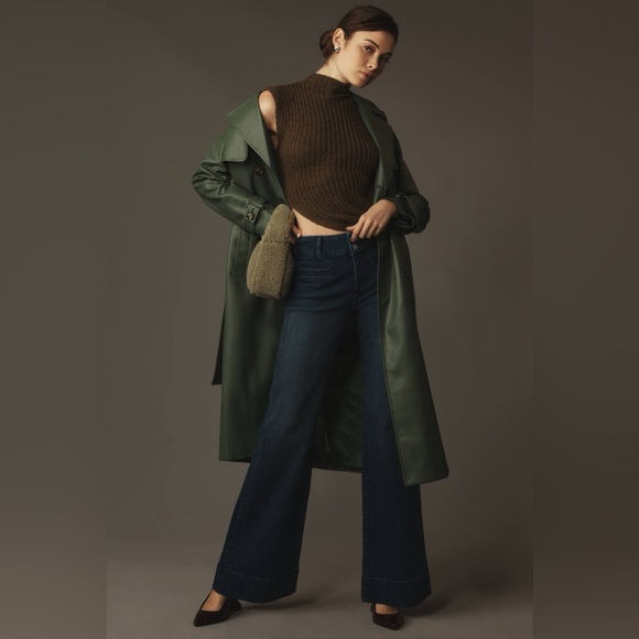 Fidelity Denim Aloe Mid-Rise Flare Jeans | Color: Forever Rinse | NEW/NWT!!👖💜 - Picture 2 of 14